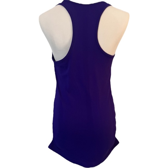 Athleta Deep Purple Razorback Tank - Picture 2 of 2